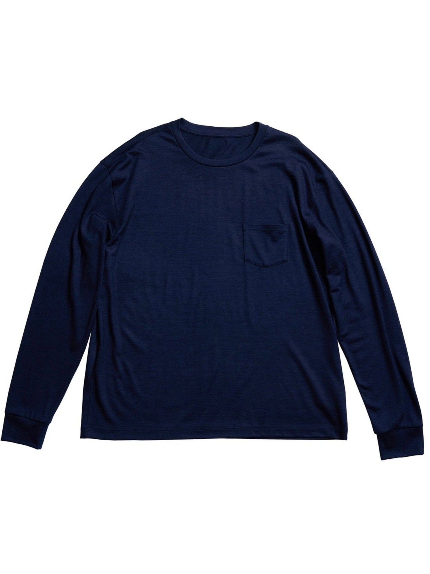 L/S POCKET TEE -MERINO WOOL-