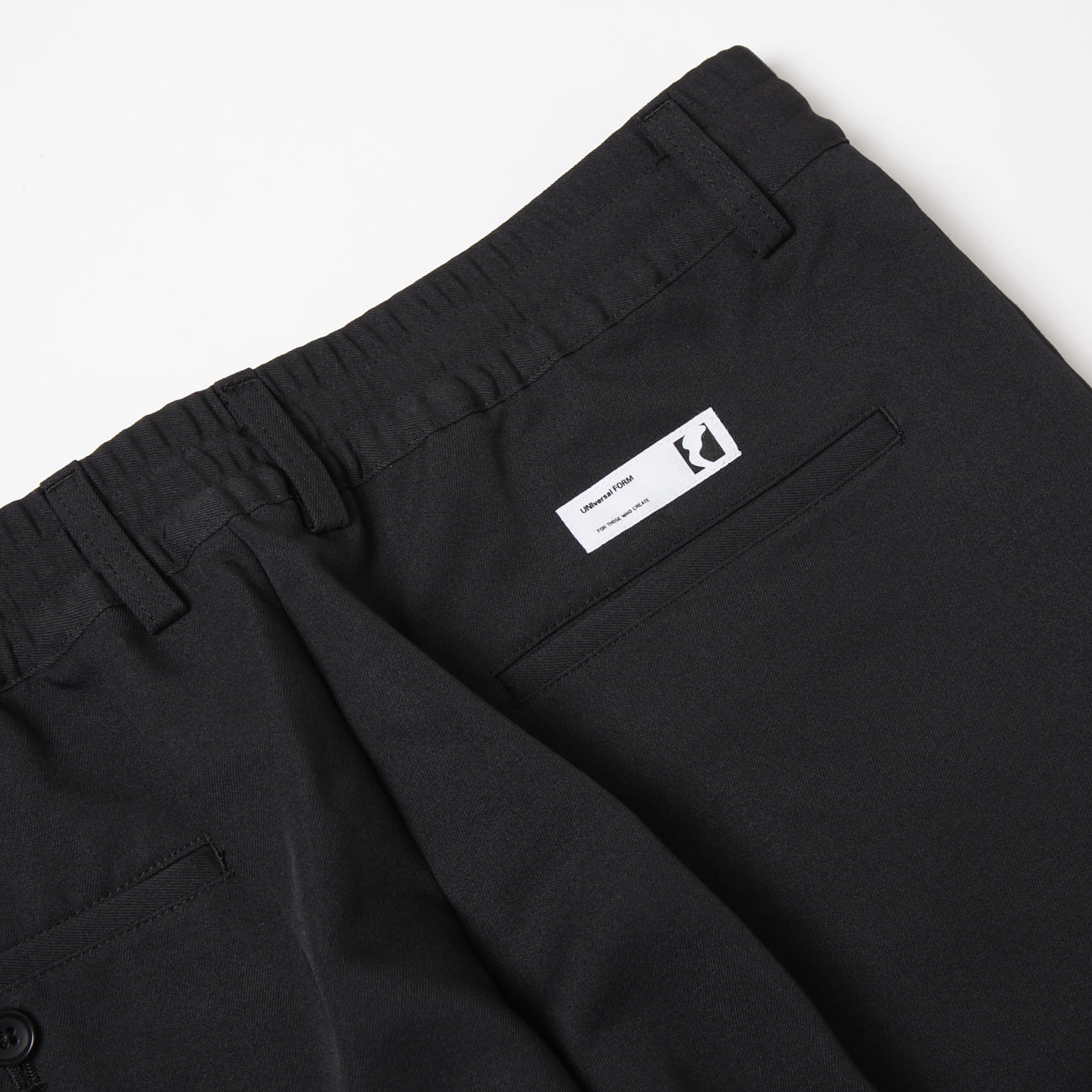 UTILITY GATHER WAIST TAPERED WORK PANTS　