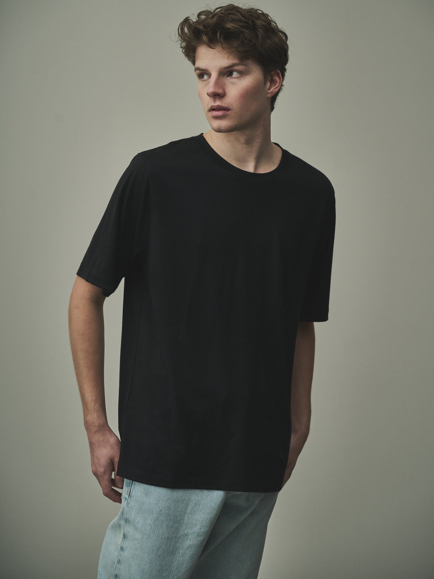 S/S RELAX TEE -MERINO WOOL-