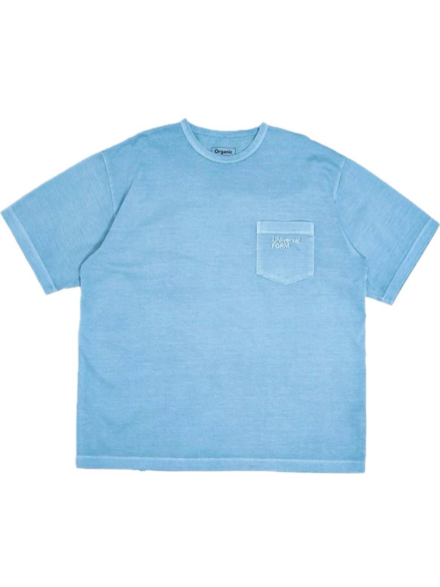 ORGANIC COTTON PIGMENT DYE POCKET TEE