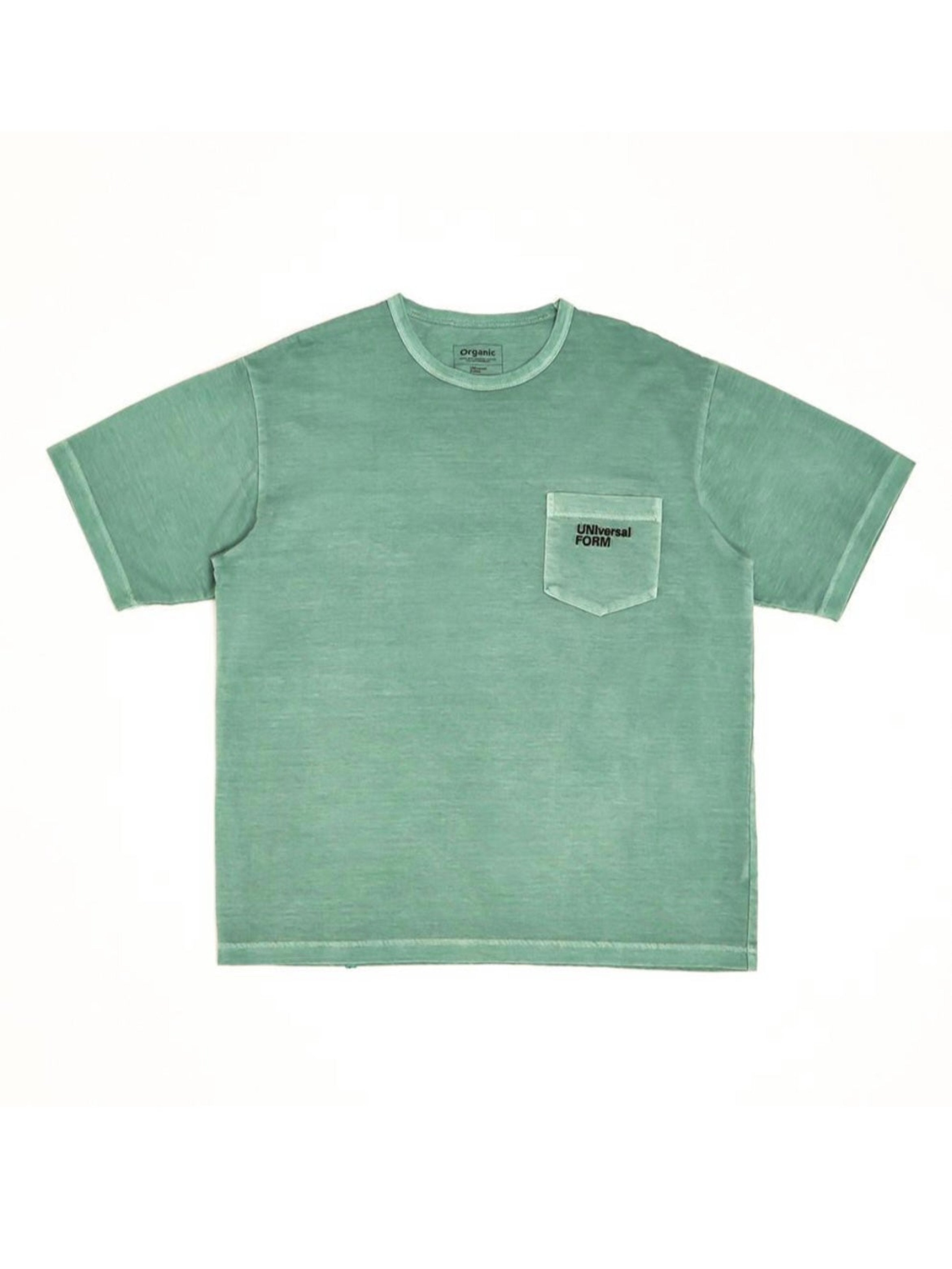 ORGANIC COTTON PIGMENT DYE POCKET TEE