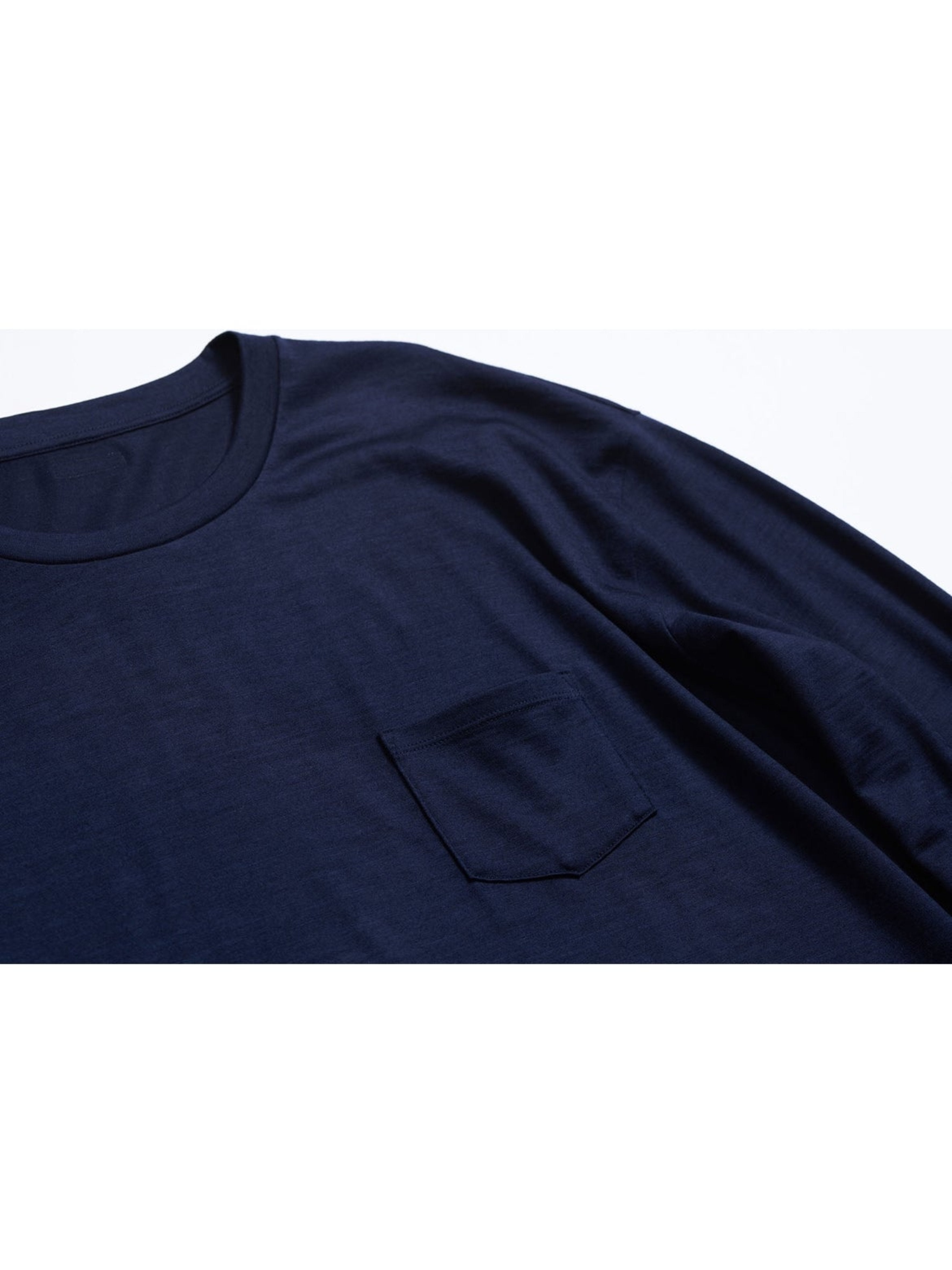 L/S  POCKET TEE -MERINO WOOL-