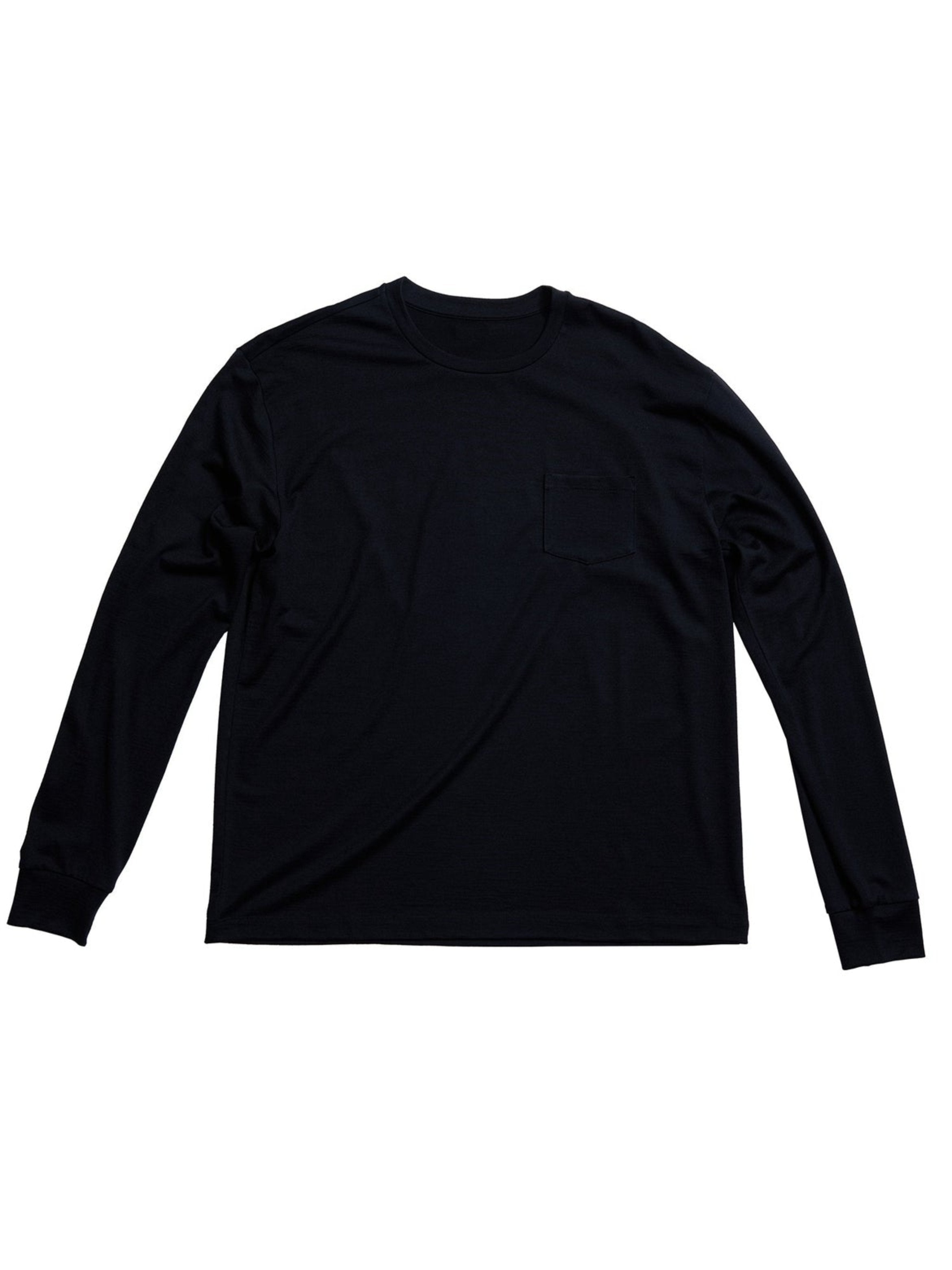 L/S  POCKET TEE -MERINO WOOL-