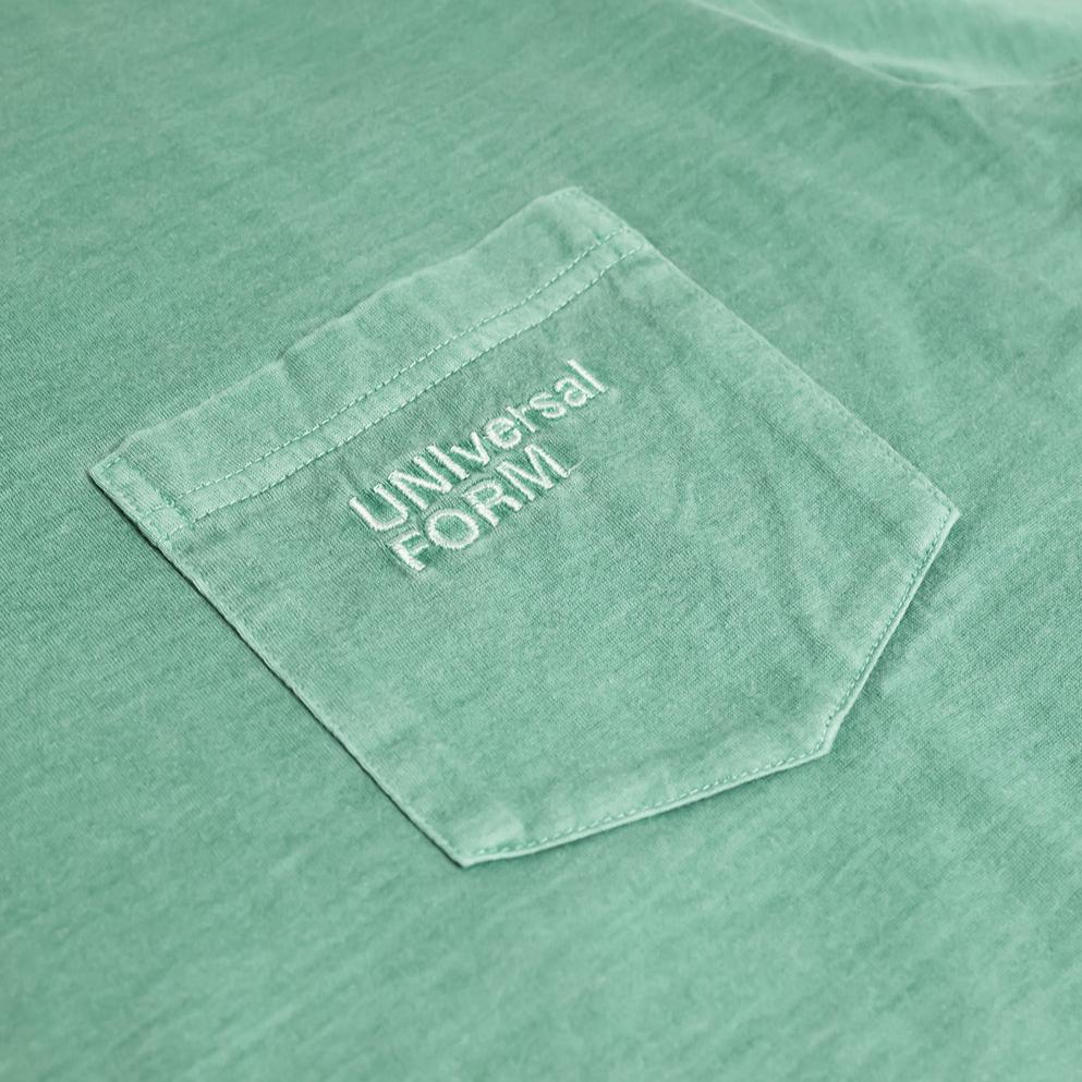 ORGANIC COTTON PIGMENT DYE POCKET TEE